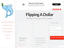 Tablet Screenshot of flippingadollar.com